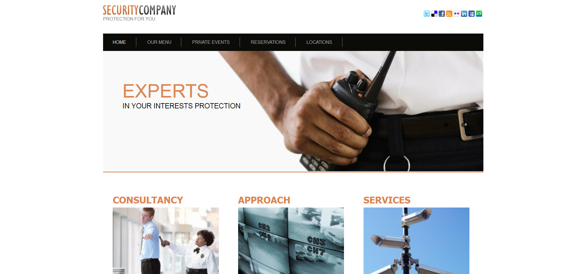 Шаблон сайта Связь №569