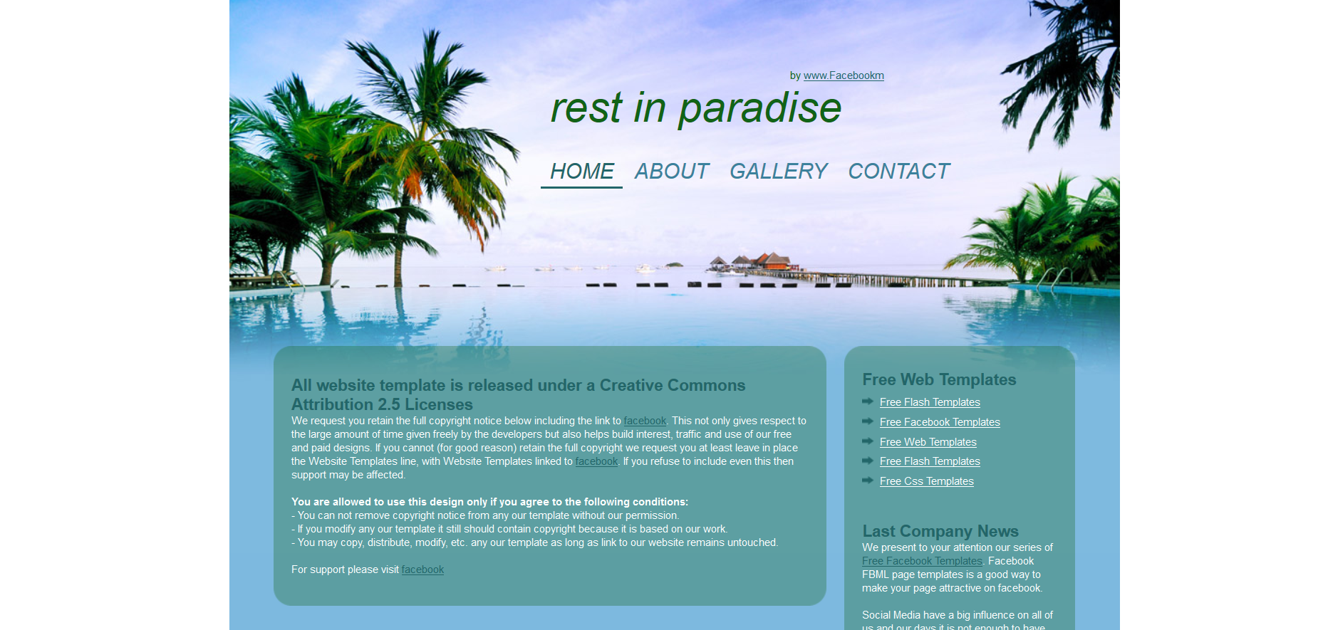 Шаблон сайта Путешествия №559