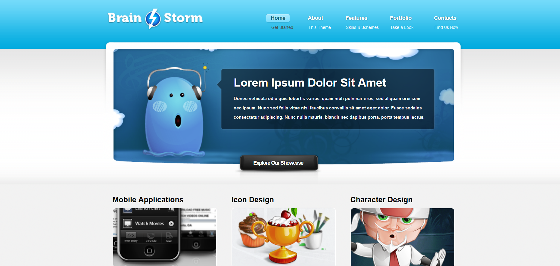 Шаблон сайта Веб №522